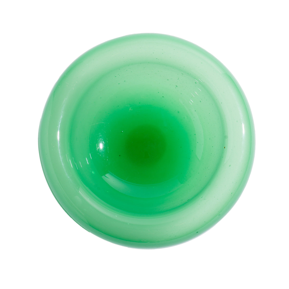 Steuben jade and alabaster glass compote, c. 1920