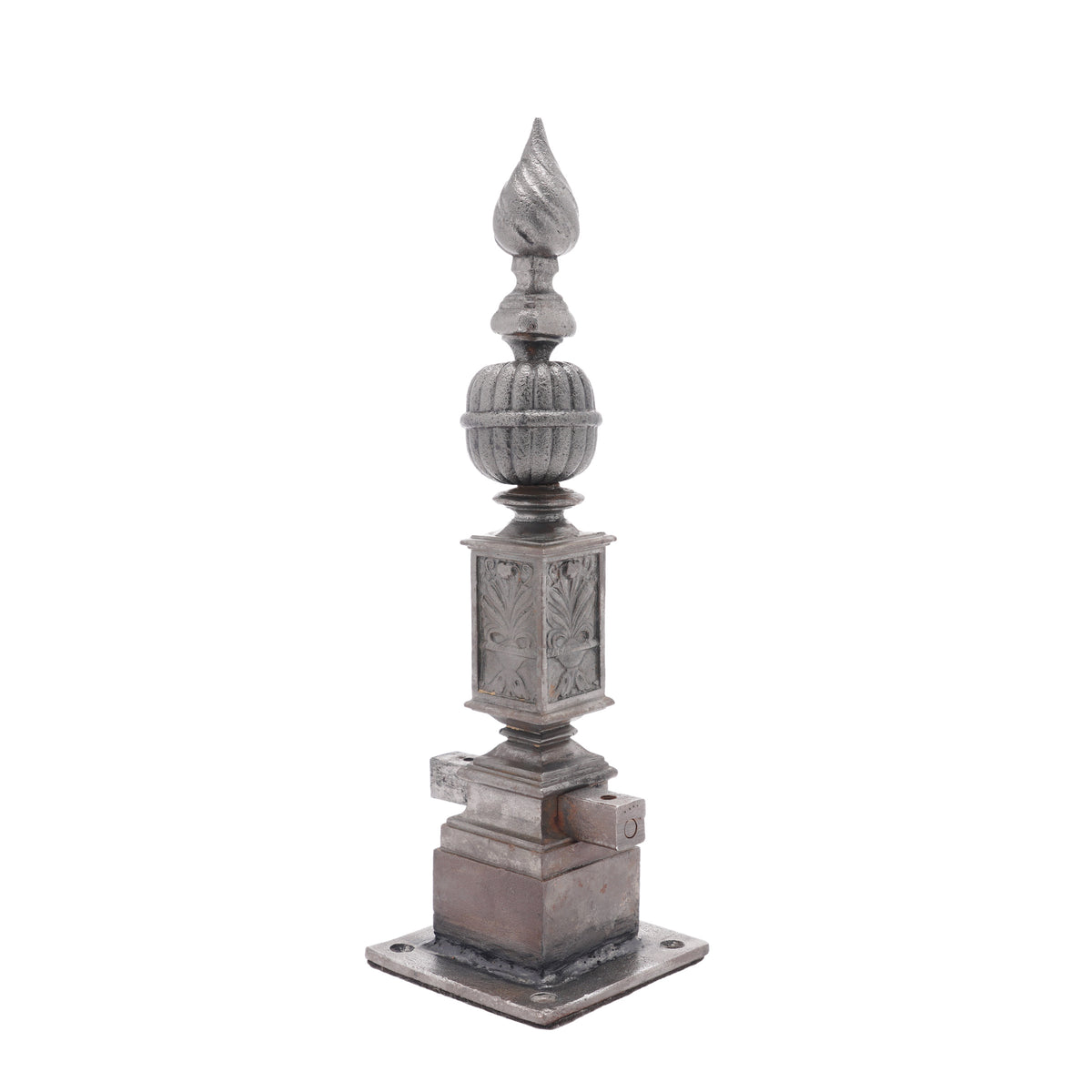 Cast iron architectural finial, c. 1875-1900