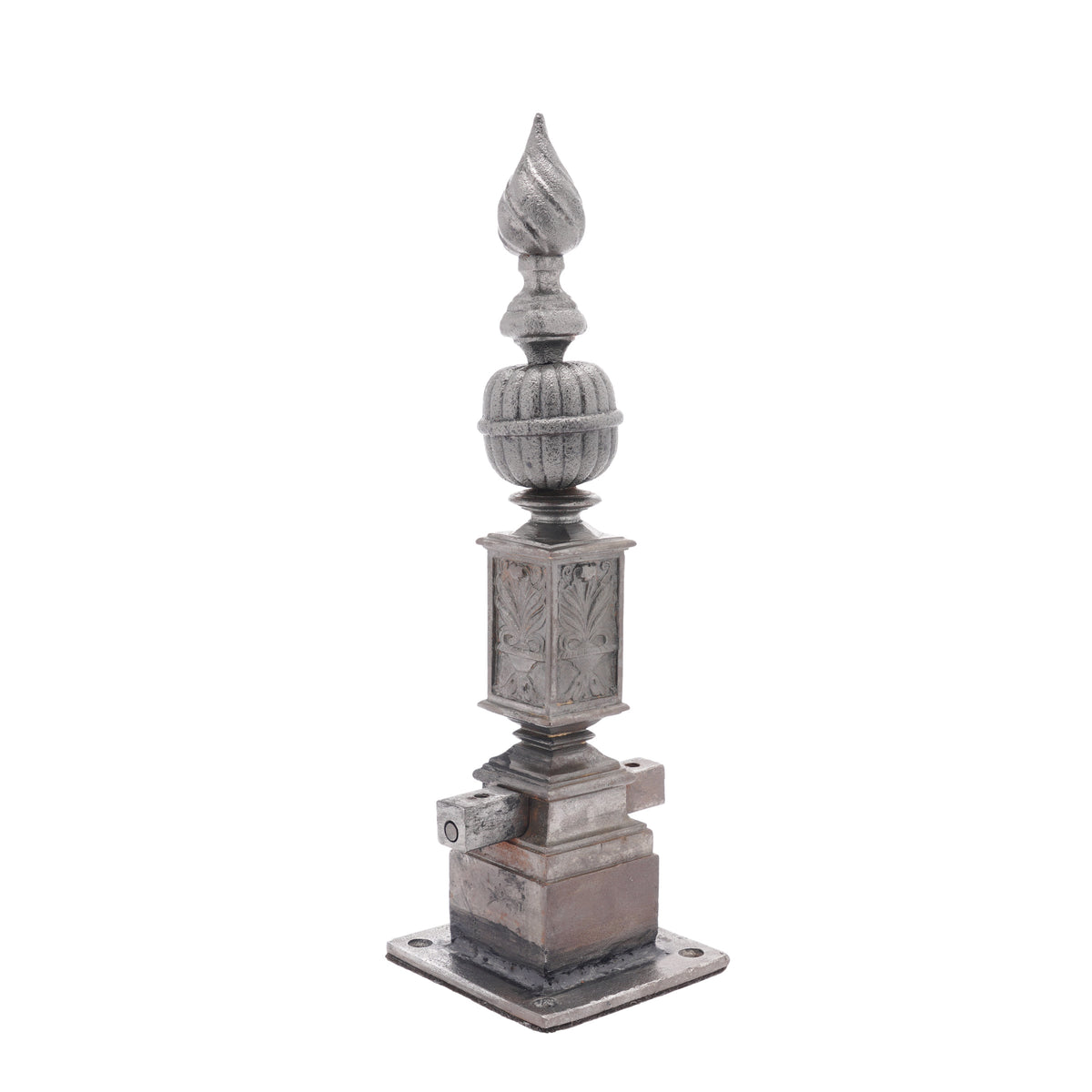 Cast iron architectural finial, c. 1875-1900
