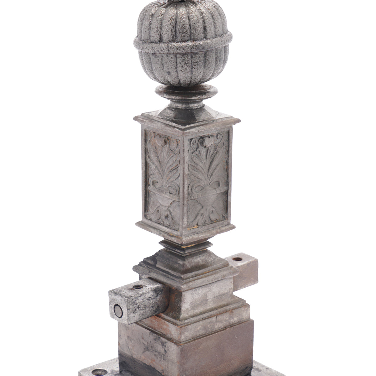 Cast iron architectural finial, c. 1875-1900