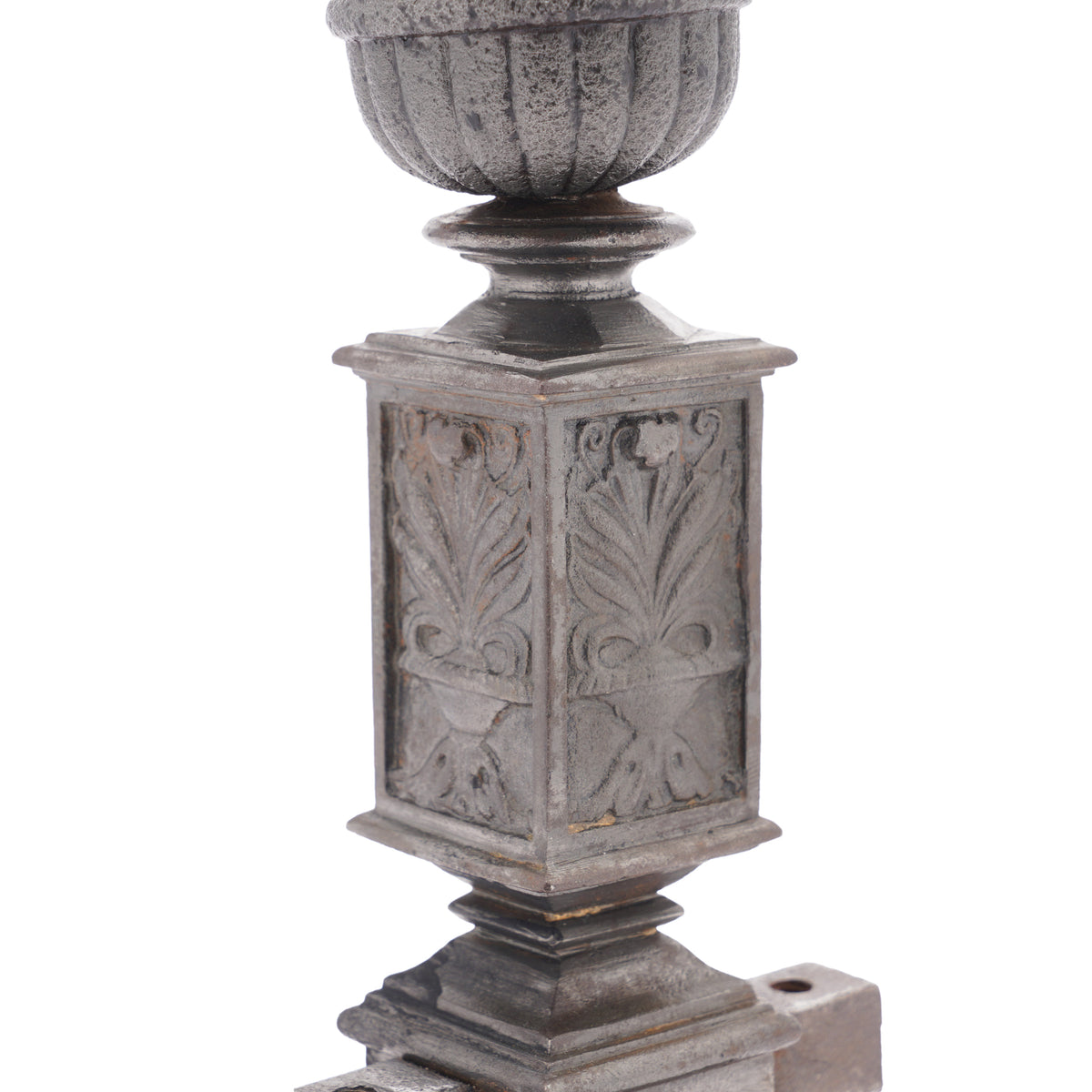 Cast iron architectural finial, c. 1875-1900