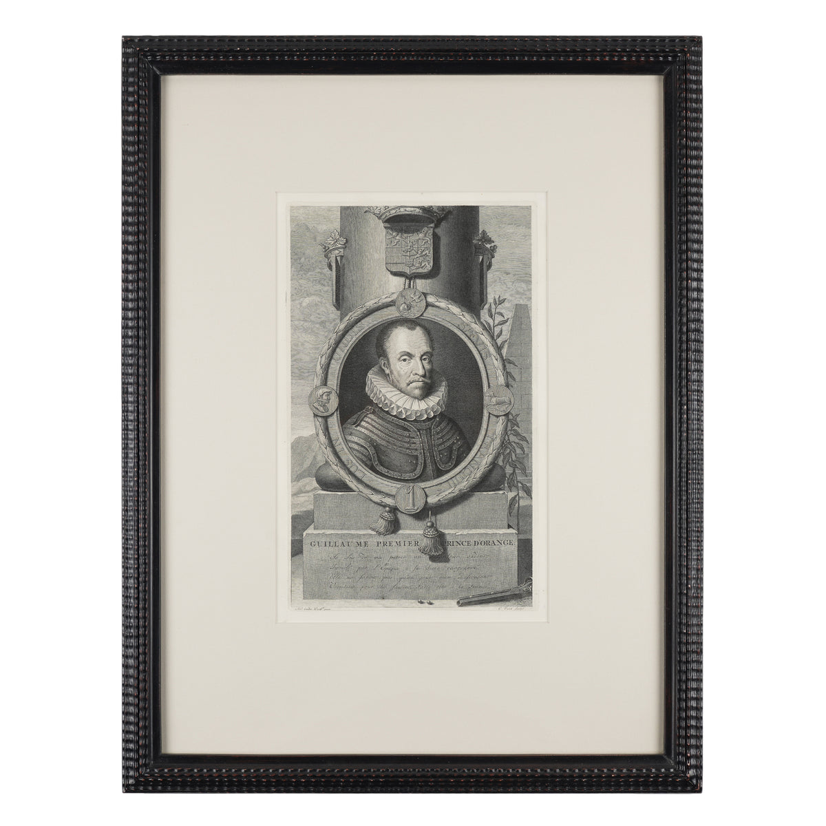 William I, Prince of Orange engraving by Gerard Valck after van der Werff, c. 1680-1720