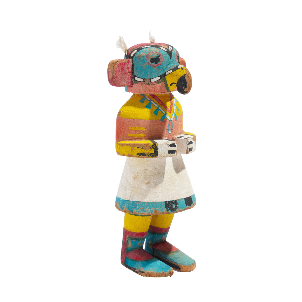 Mid-Century Hopi traditional "Old Style" bird Kachina doll, 1950's