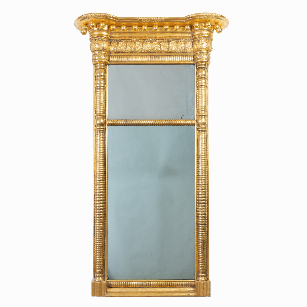 Sheraton gilt gesso tabernacle mirror, attributed to Waterhouse, c. 1810