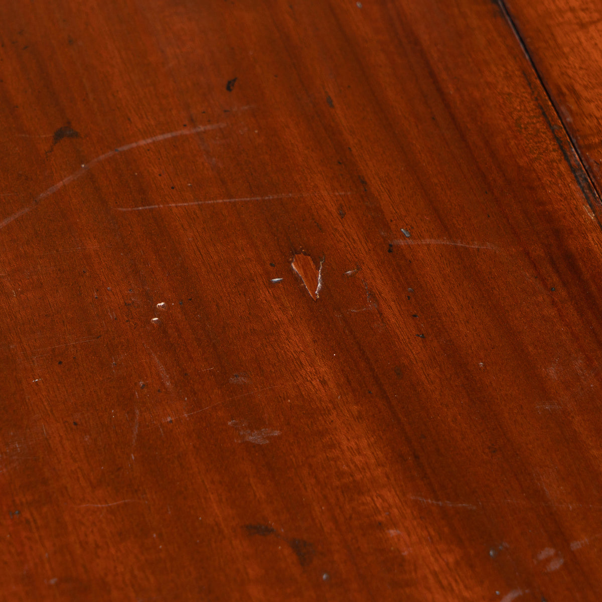 Federal flip top mahogany game table attributed to Samuel Field McIntire, 1810-15