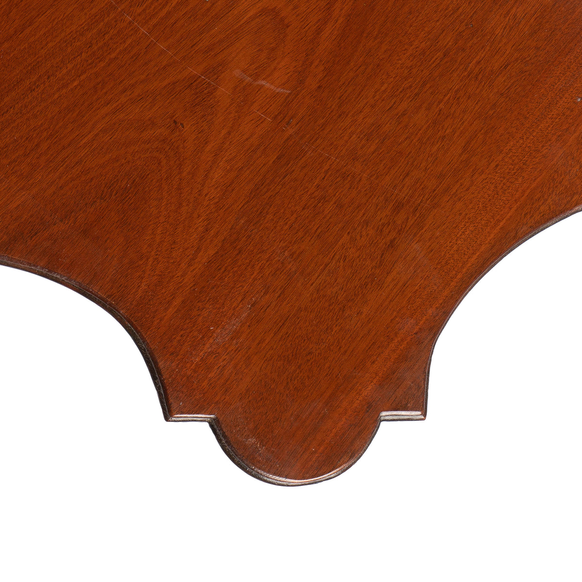 Federal flip top mahogany game table attributed to Samuel Field McIntire, 1810-15