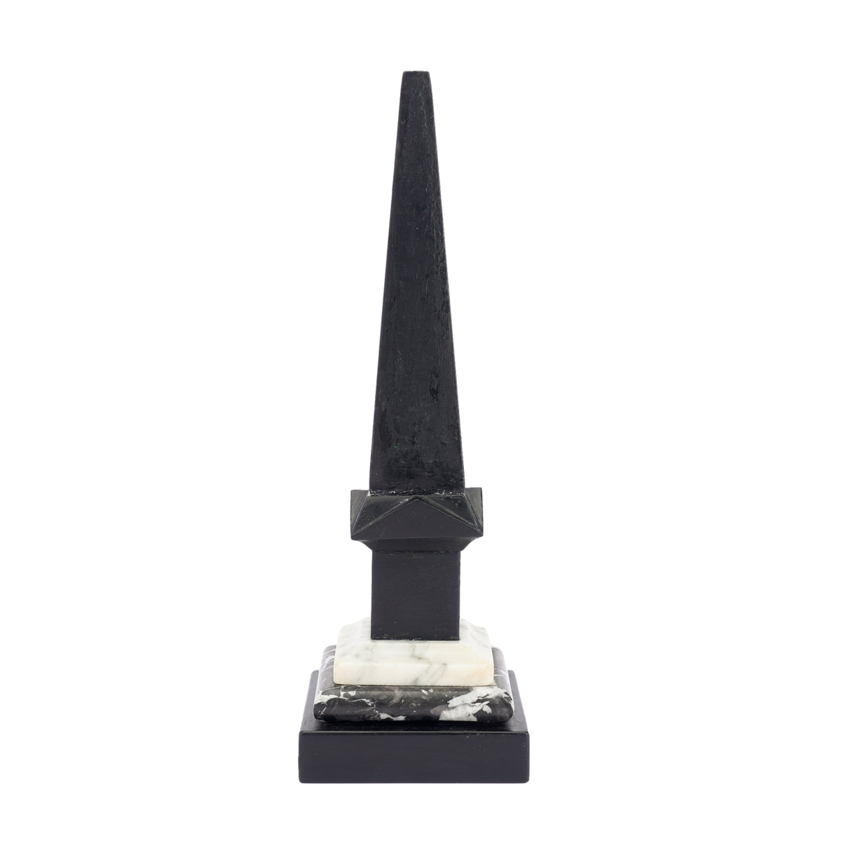 Painted slate & marble obelisk, 1840