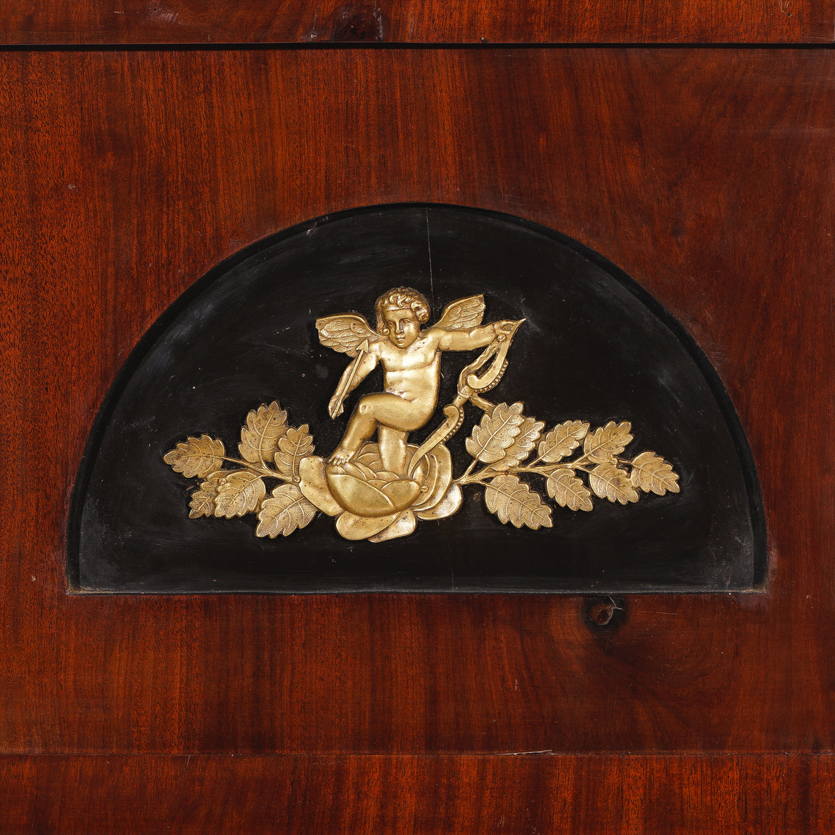 Austrian Biedermeier mahogany pier mirror, c. 1815-20