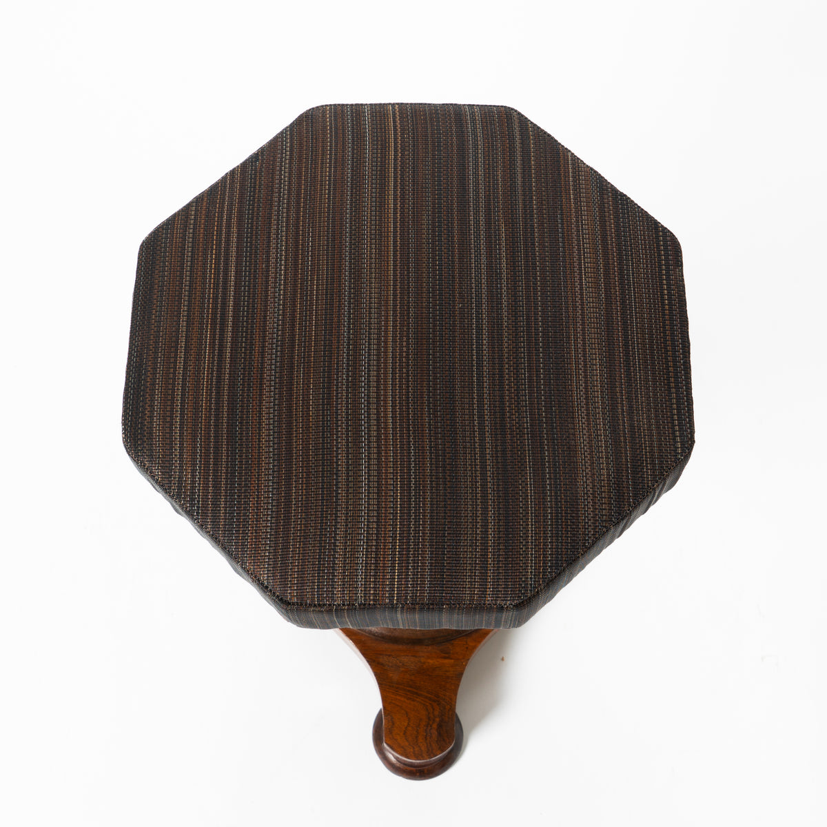 American Empire rosewood piano stool, c. 1830