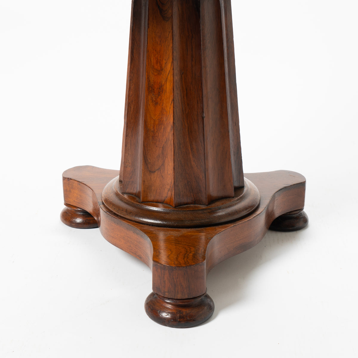 American Empire rosewood piano stool, c. 1830