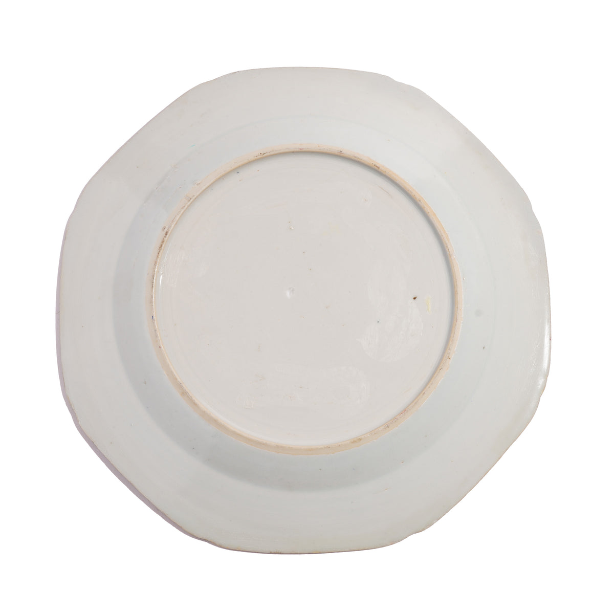 Chinese Imari-style porcelain octagonal plate, 1750-70