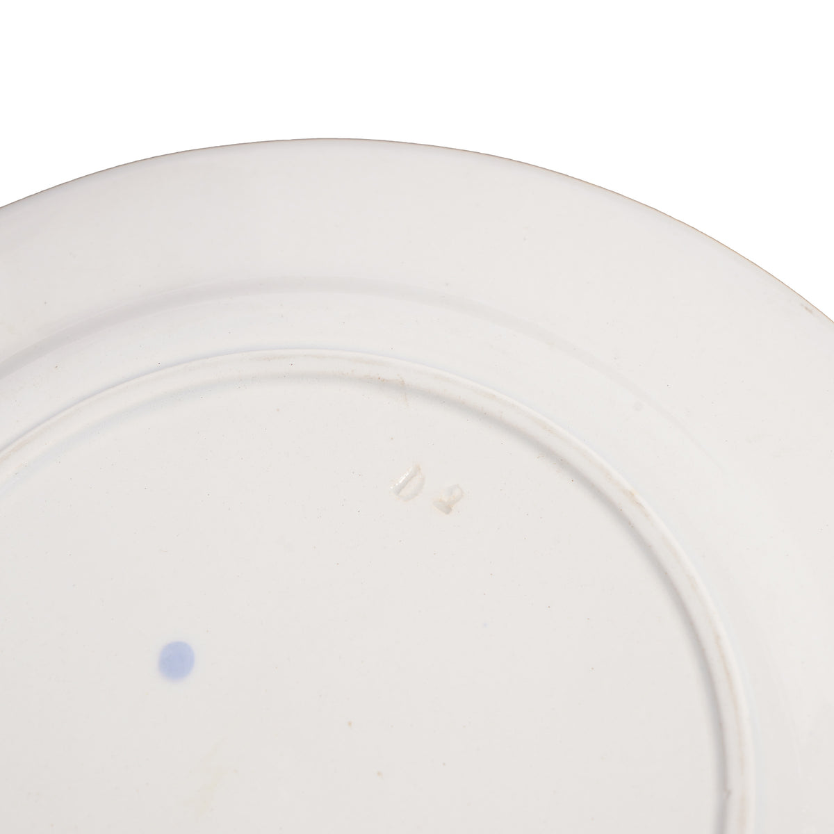 Pair of French faience vegetable plates, 1850s