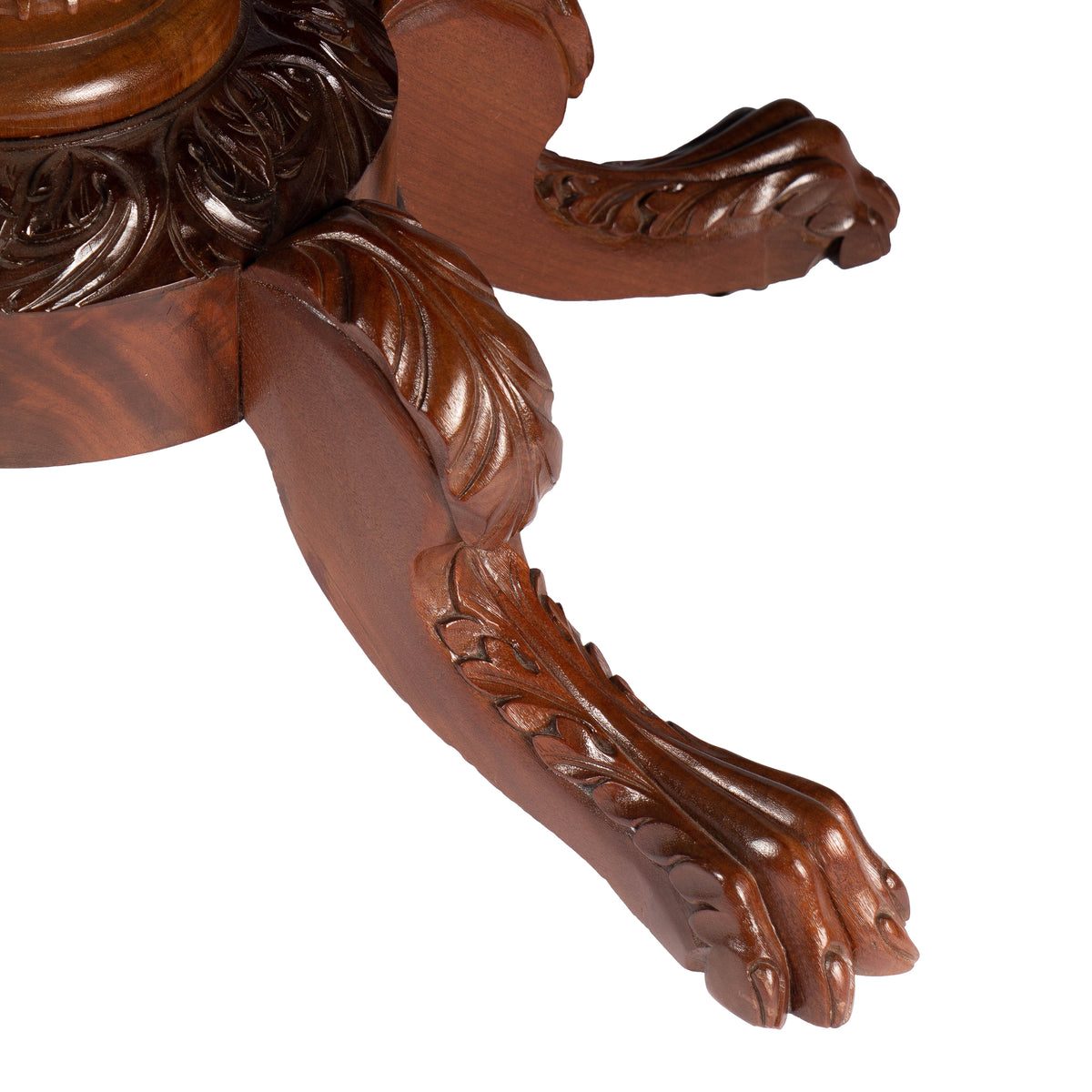 New York Neoclassic mahogany drop-leaf breakfast table, circa 1825