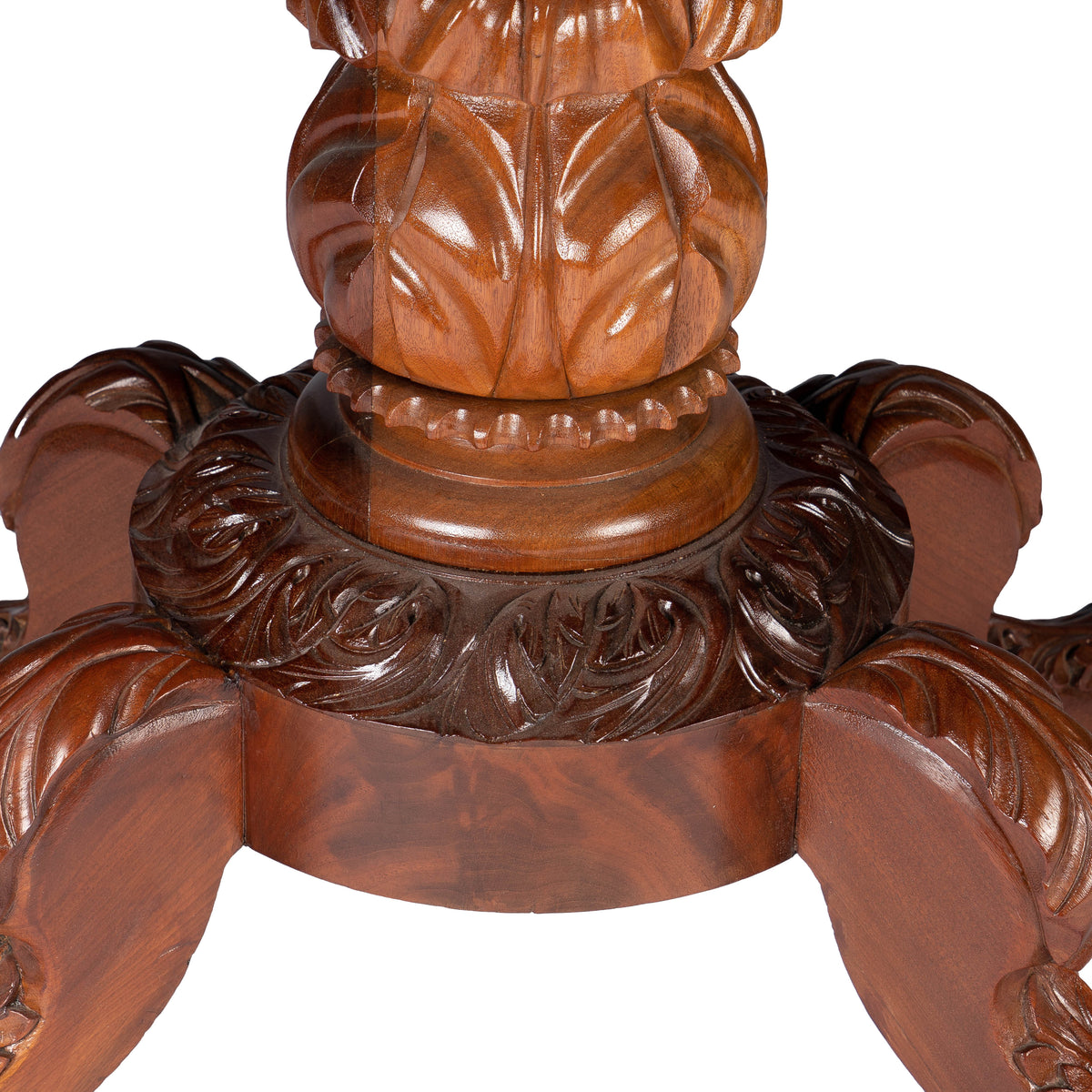 New York Neoclassic mahogany drop-leaf breakfast table, circa 1825
