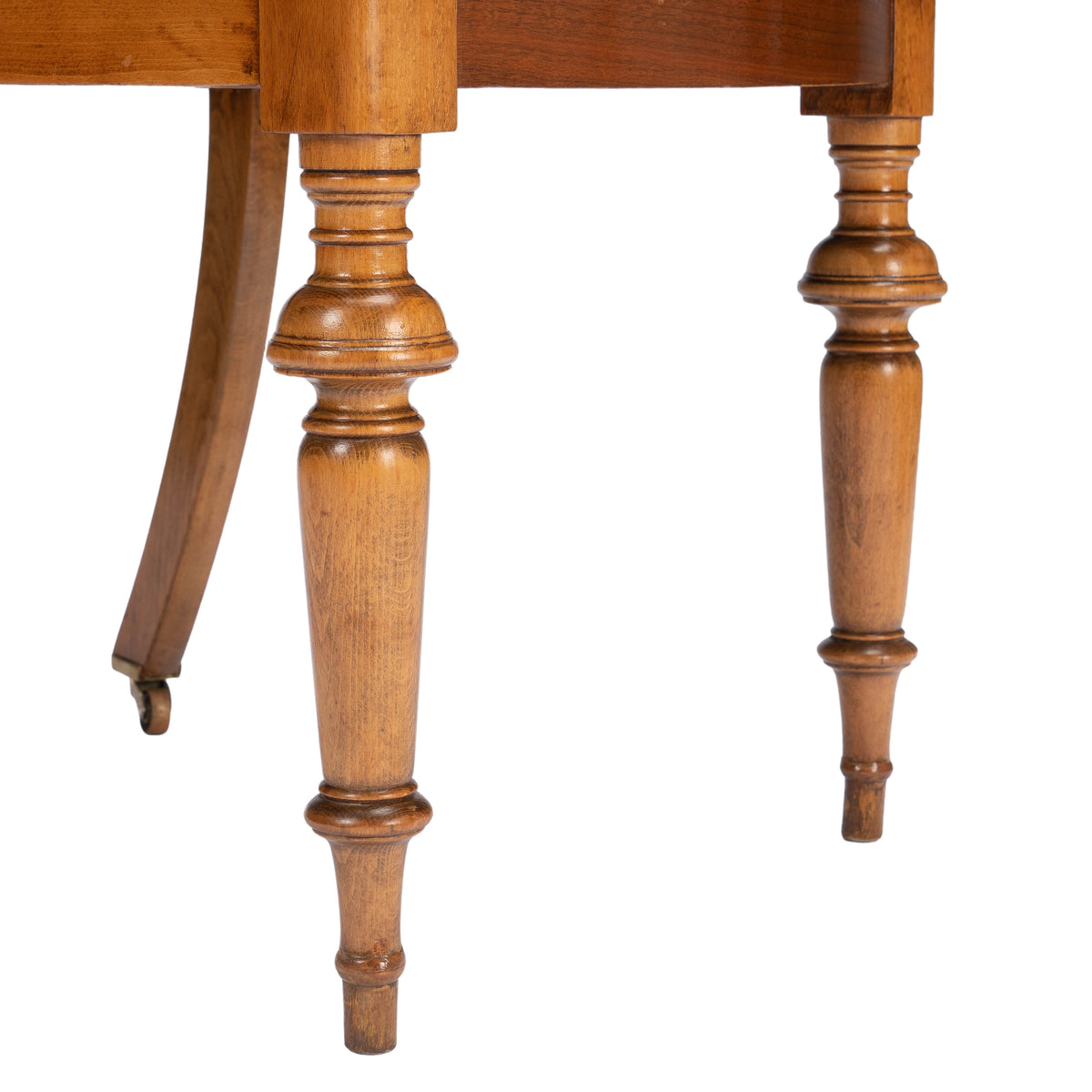 Austrian Biedermeier beechwood and mahogany klismos side chair, circa 1830