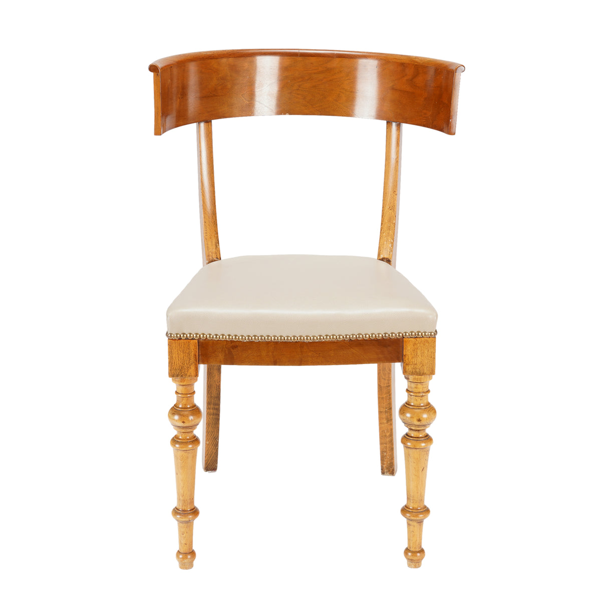 Austrian Biedermeier klismos chair, 1820