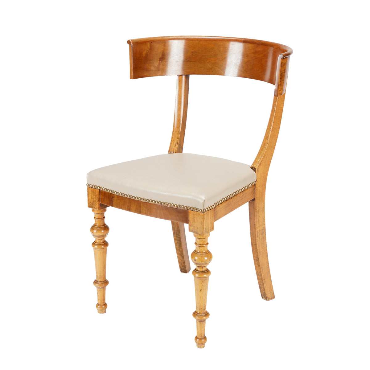 Austrian Biedermeier klismos chair, 1820