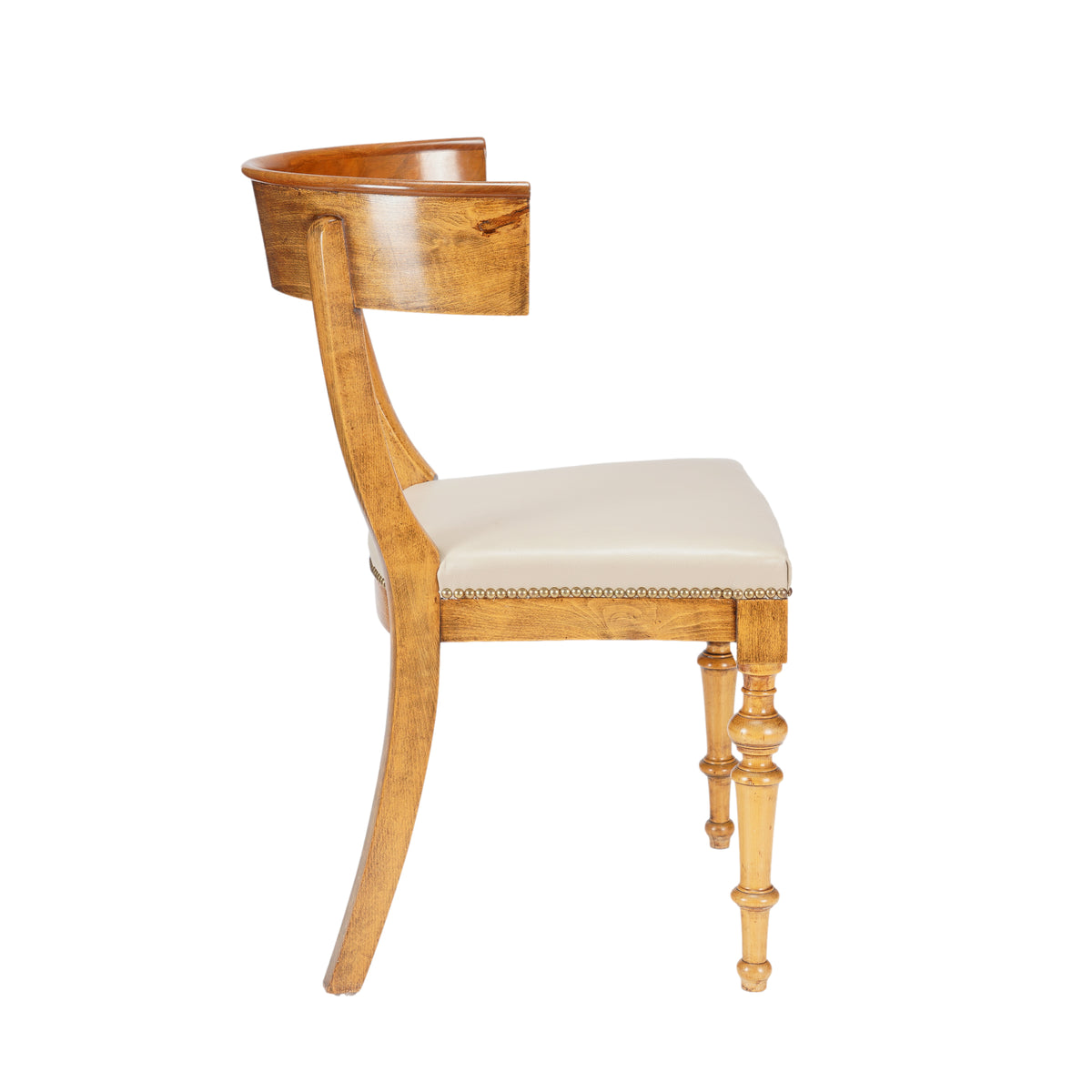 Austrian Biedermeier klismos chair, 1820