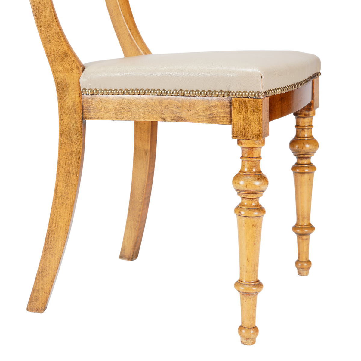 Austrian Biedermeier klismos chair, 1820