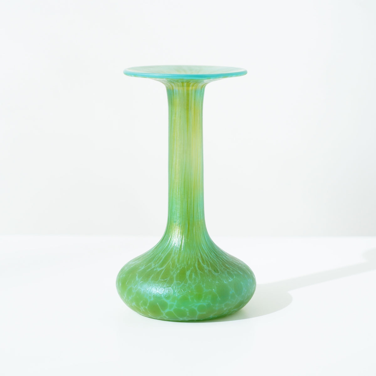 Bohemian Art Nouveau iridescent art glass vase, attributed to Loetz, c. 1900-20