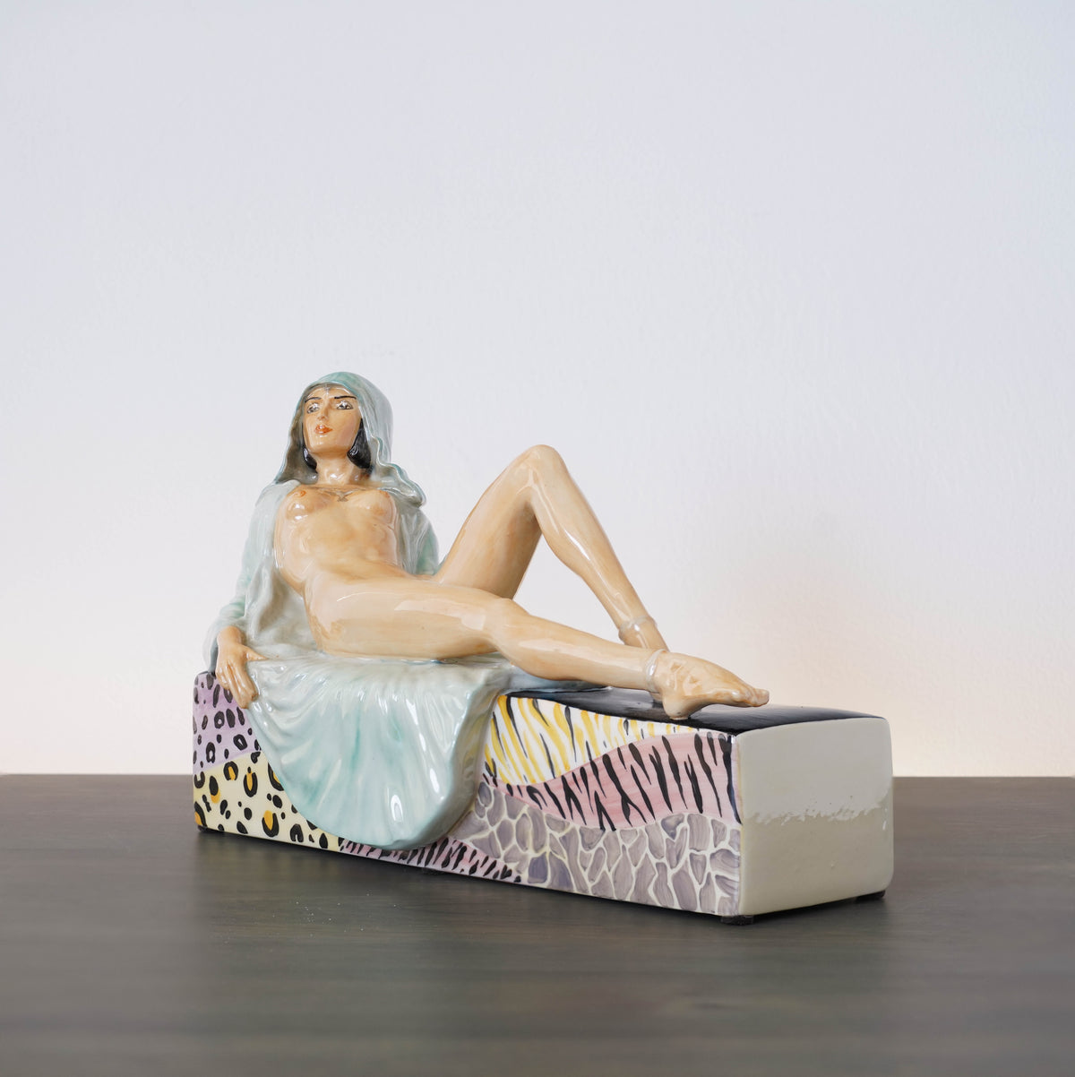 “The Temptress” by Victoria Bourne for Peggy Davies Ceramics, Original Artist Colorway 1/1, c. 1990-2010