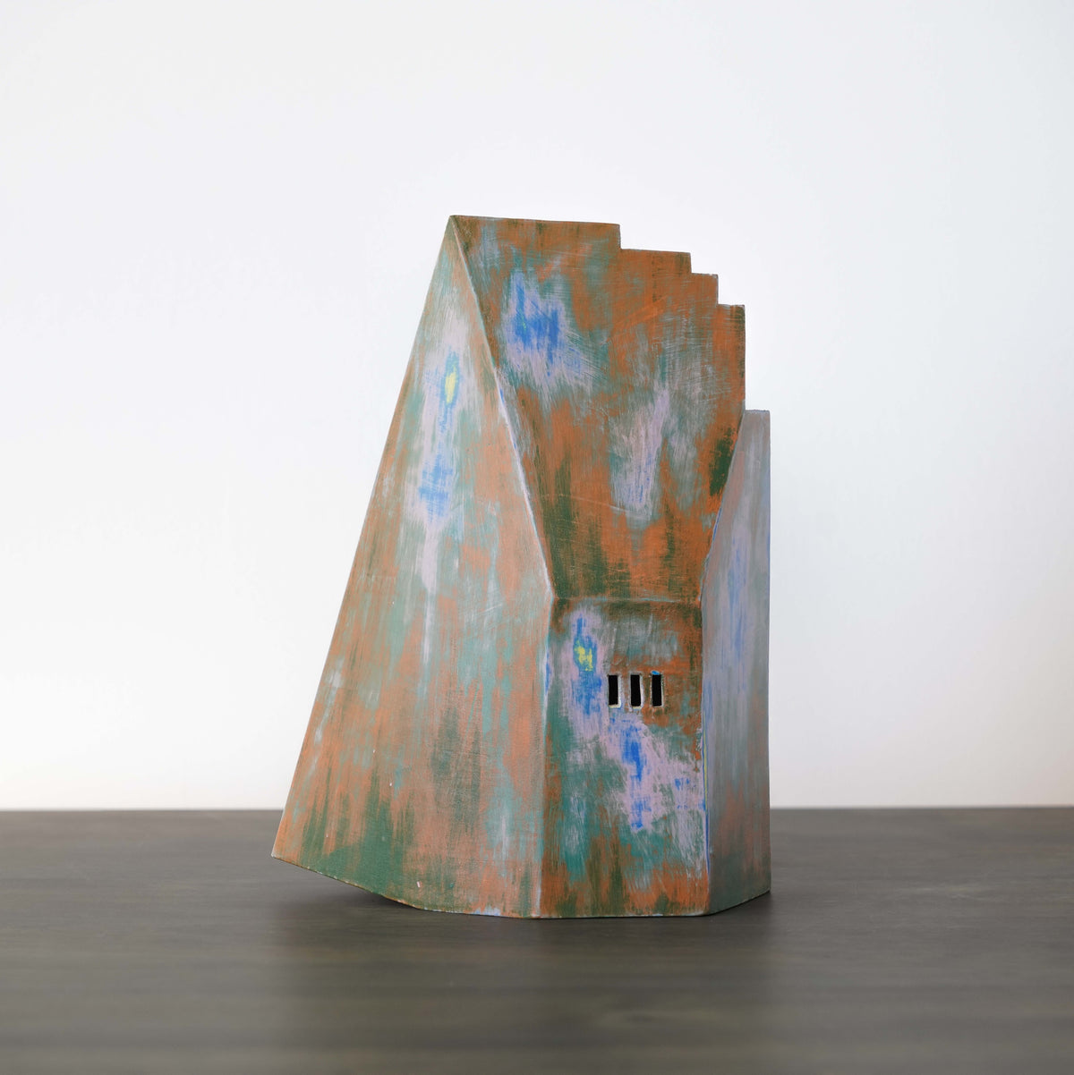 Yih Wen Kuo "Eternal Home" Abstract Architectural Ceramic Sculpture